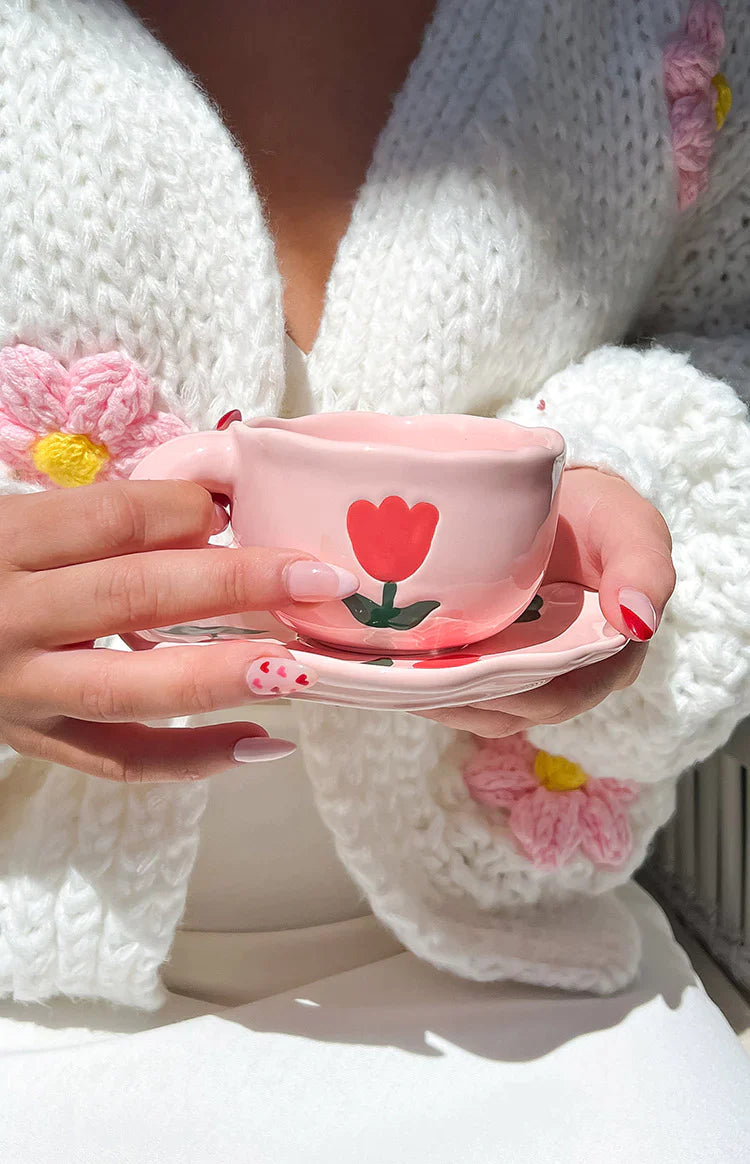 It Girl Ceramic Flower Mugs