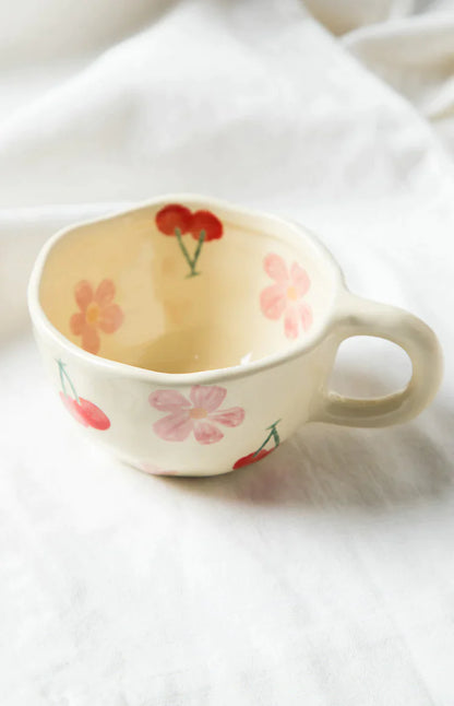It Girl Ceramic Flower Mugs