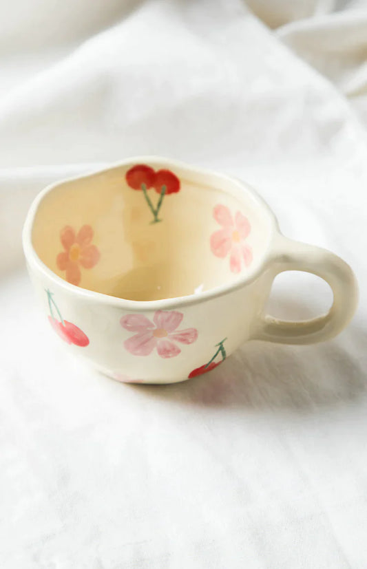 It Girl Ceramic Flower Mugs