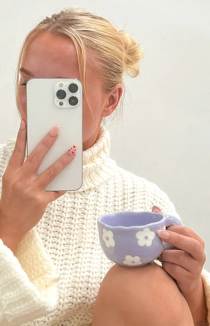 It Girl Ceramic Flower Mugs
